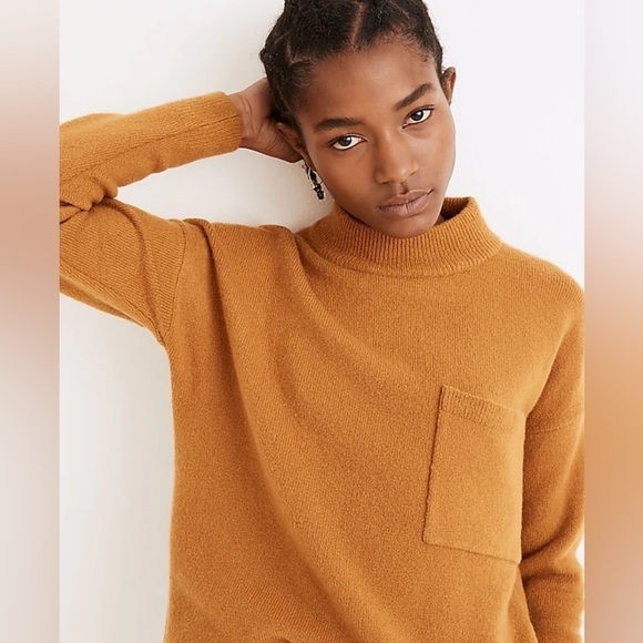 MADEWELL Redmond Mockneck Pocket Sweater - Picture 3 of 8